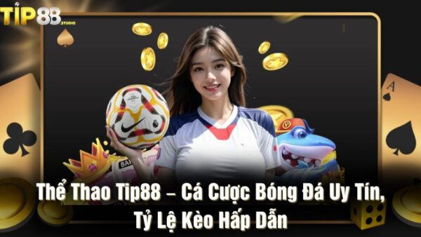 Thể thao Tip88 – Cá cược bóng đá uy tín, tỷ lệ kèo hấp dẫn
